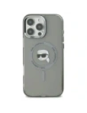 Buy Karl Lagerfeld KLHMP16LHLSKIK Apple iPhone 16 Pro hardcase IML Metal Karl Head MagSafe black - KLD21756 - {ean13} - Home Screen Store Europe
