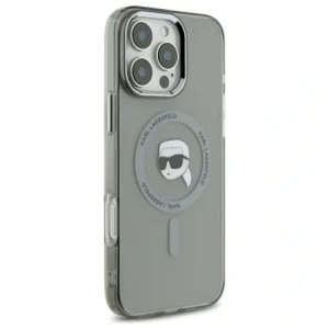 Kup Karl Lagerfeld KLHMP16LHLSKIK Apple iPhone 16 Pro Hardcase IML Metall Karl Kopf MagSafe schwarz - KLD21756 - {ean13} - Sklep Home Screen
