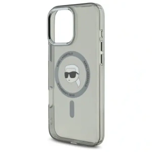 Kup Karl Lagerfeld KLHMP16LHLSKIK Apple iPhone 16 Pro Hardcase IML Metall Karl Kopf MagSafe schwarz - KLD21756 - {ean13} - Sklep Home Screen