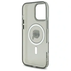 Kup Etui Karl Lagerfeld KLHMP16LHLSKIK Apple iPhone 16 Pro hardcase IML Metal Karl Head MagSafe černý/black - KLD21756 - {ean13} - Sklep Home Screen