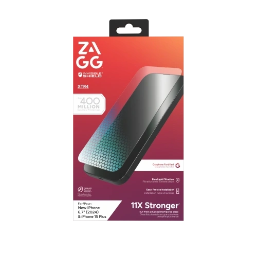 Kup ZAGG InvisibleShield Glass XTR4 Apple iPhone 15 Plus / 16 Plus - ZAG158 - {ean13} - Sklep Home Screen