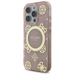 Kup Etui Guess GUHMP16LH4PYEEP Apple iPhone 16 Pro hardcase IML Peony On 4G Background MagSafe różowy/pink - GUE3653 - {ean13} - Sklep Home Screen