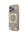 Kup Guess GUHMP16LH4PYEEP Apple iPhone 16 Pro hardcase IML Peony pe fundal 4G MagSafe roz - GUE3653 - {ean13} - Sklep Home Screen