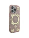 Buy Guess GUHMP16LH4PYEEP Apple iPhone 16 Pro hardcase IML Peony On 4G Background MagSafe pink - GUE3653 - {ean13} - Home Screen Store Europe