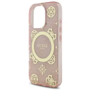 Kup Etui Guess GUHMP16LH4PYEEP Apple iPhone 16 Pro hardcase IML Peony On 4G Background MagSafe różowy/pink - GUE3653 - {ean13} - Sklep Home Screen