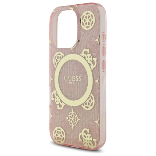 Kup Etui Guess GUHMP16LH4PYEEP Apple iPhone 16 Pro hardcase IML Peony On 4G Background MagSafe růžový/pink - GUE3653 - {ean13} - Sklep Home Screen