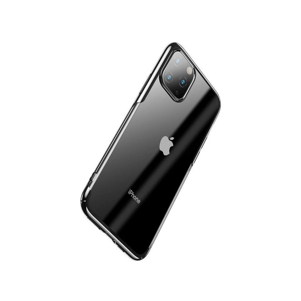 Przezroczyste etui ochronne Baseus Glitter Case do iPhone 11 Pro 5,8 (czarne)