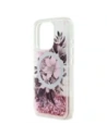 Kup Guess GUHMP16LLFMWTP AppleiPhone 16 Pro hardcase Liquid Glitter Flower MagSafe roz - GUE3654 - {ean13} - Sklep Home Screen