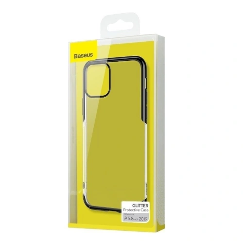 Kup Baseus Transparente Schutzhülle Glitter Case für iPhone 11 Pro 5.8 (schwarz) - BSU1228BLK - {ean13} - Sklep Home Screen