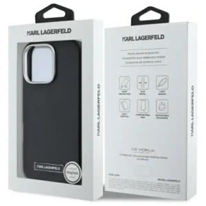 Kup Karl Lagerfeld KLHMP16LPGMSRPK Apple iPhone 16 Pro Hardcase FW Metallplatte MagSafe schwarz - KLD21757 - {ean13} - Sklep Home Screen