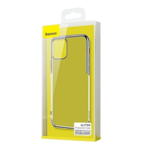 Kup Etui protector transparent Baseus Glitter Case pentru iPhone 11 Pro 5,8 (argintiu) - BSU1229SLV - {ean13} - Sklep Home Screen