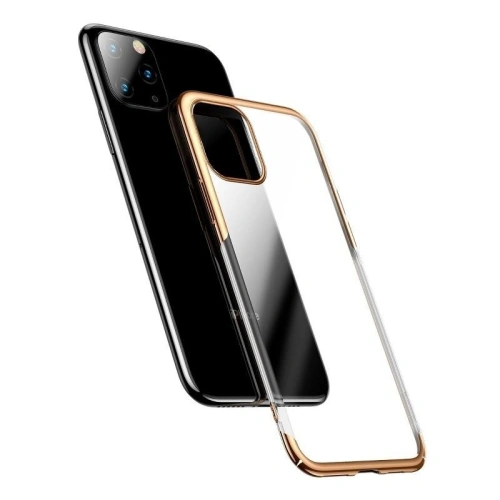 Kup Etui de protecție transparent Baseus Glitter Case pentru iPhone 11 Pro 5,8 (aurie) - BSU1232GLD - {ean13} - Sklep Home Screen