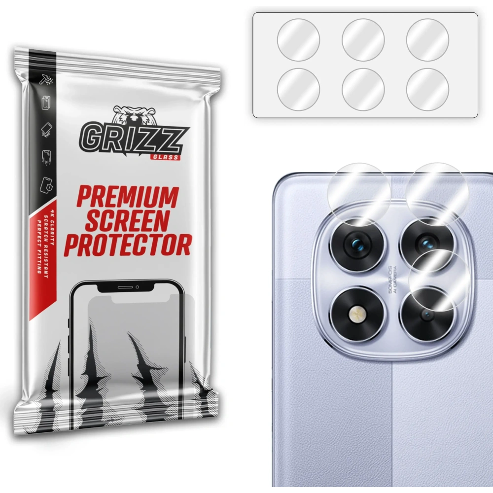 Szkło na aparat GrizzGlass HybridGlass Camera do Xiaomi Redmi Note 14 Pro
