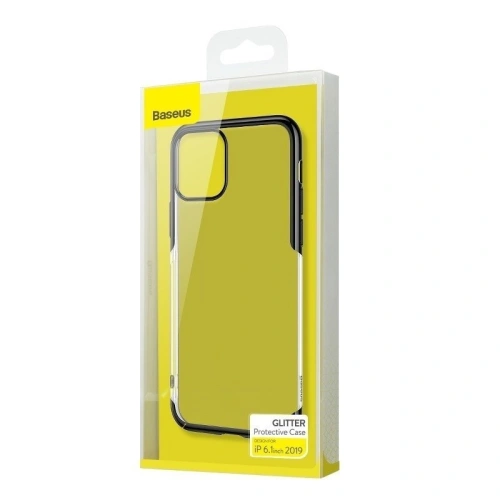 Kup Baseus Transparente Schutzhülle Glitter Case für iPhone 11 6.1 (schwarz) - BSU1233BLK - {ean13} - Sklep Home Screen