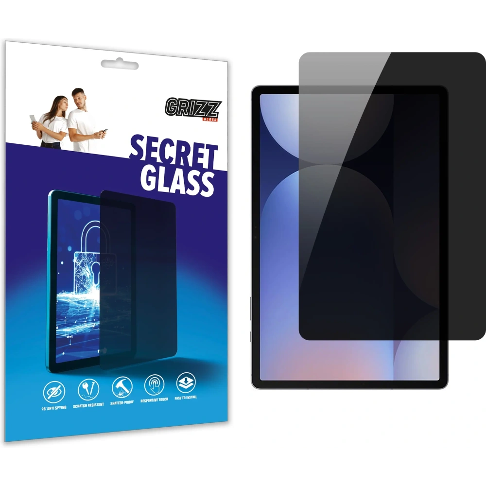 Matowe szkło prywatyzujące GrizzGlass SecretGlass do Samsung Galaxy Tab S10 Plus