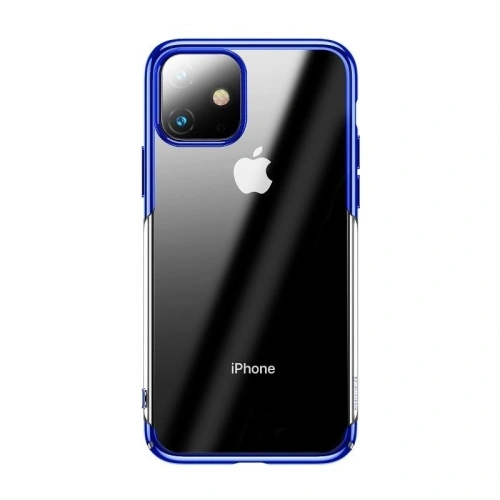 Kup Etui de protecție transparent Baseus Glitter Case pentru iPhone 11 6,1 (albastru) - BSU1235BLU - {ean13} - Sklep Home Screen