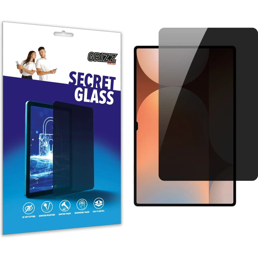 Matowe szkło prywatyzujące GrizzGlass SecretGlass do Samsung Galaxy Tab S10 Ultra