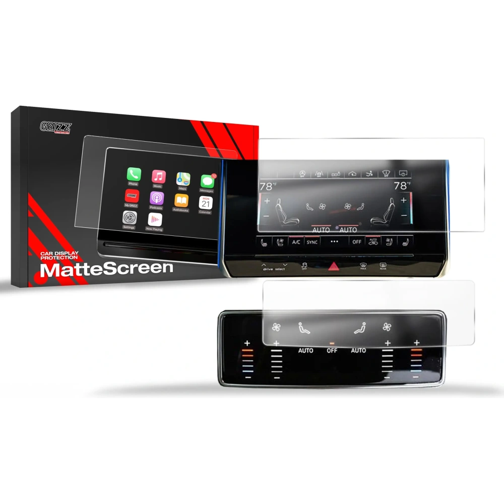 Folia matowa GrizzGlass CarDisplay Protection do Audi A6 C8 2018-2024 [2w1]