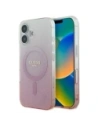 Kup Guess GUHMP16SHGRCELP Apple iPhone 16 hardcase IML Glitter Gradient MagSafe roz - GUE3655 - {ean13} - Sklep Home Screen