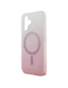 Buy Guess GUHMP16SHGRCELP Apple iPhone 16 hardcase IML Glitter Gradient MagSafe pink - GUE3655 - {ean13} - Home Screen Store Europe