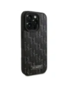 Kup Karl Lagerfeld KLHMP16LPKHPORPK Apple iPhone 16 Pro husă din piele Monogram cu logo metalic MagSafe neagră - KLD21759 - {ean13} - Sklep Home Screen