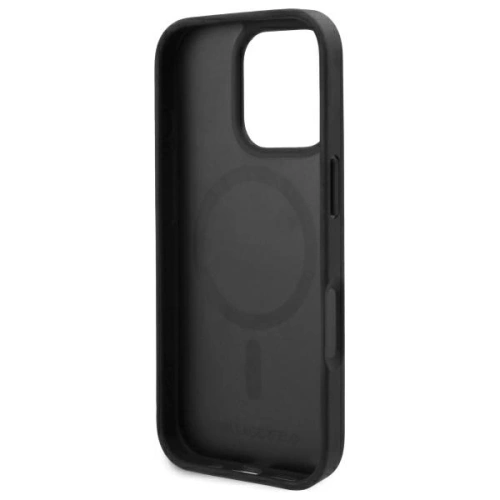 Kup Etui Karl Lagerfeld KLHMP16LPKHPORPK Apple iPhone 16 Pro hardcase kožené Monogram Metal Logo MagSafe černé/black - KLD21759 - {ean13} - Sklep Home Screen