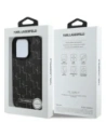 Kup Karl Lagerfeld KLHMP16LPKHPORPK Apple iPhone 16 Pro husă din piele Monogram cu logo metalic MagSafe neagră - KLD21759 - {ean13} - Sklep Home Screen