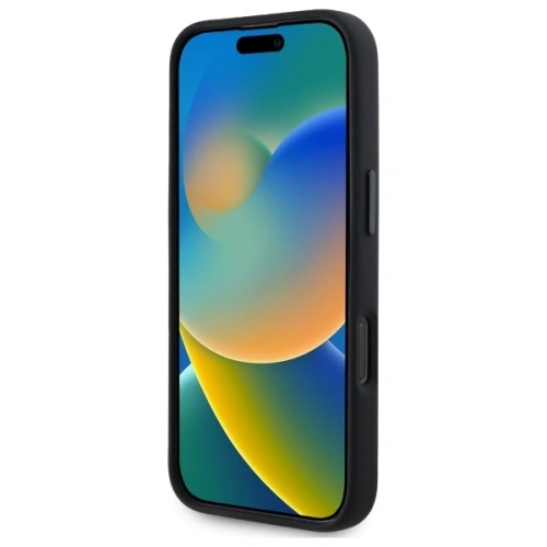 Kup Karl Lagerfeld KLHMP16LSCMKMPCK Apple iPhone 16 Pro carcasă din silicon Shadow Metal Initial MagSafe neagră - KLD21760 - {ean13} - Sklep Home Screen