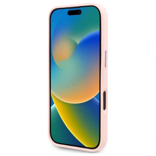 Kup Karl Lagerfeld KLHMP16LSCMKMPCP Apple iPhone 16 Pro Hartschale Silikon Schatten Metall Initial MagSafe pink - KLD21761 - {ean13} - Sklep Home Screen