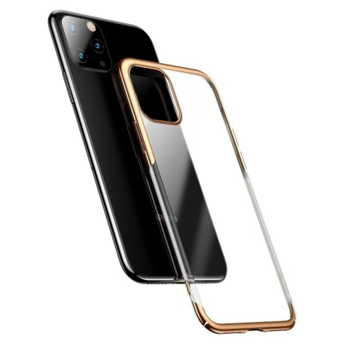 Kup Etui de protecție transparent Baseus Glitter Case pentru iPhone 11 6,1 (aurii) - BSU1237GLD - {ean13} - Sklep Home Screen