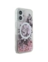 Kup Etui Guess GUHMP16SLFMWTP Apple iPhone 16 hardcase Liquid Glitter Flower MagSafe różowy/pink - GUE3658 - {ean13} - Sklep Home Screen