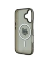 Buy Karl Lagerfeld KLHMP16MHLSCHK Apple iPhone 16 Plus hardcase IML Metal Choupette Head MagSafe black - KLD21763 - {ean13} - Home Screen Store Europe