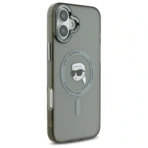 Kup Karl Lagerfeld KLHMP16MHLSKIK Apple iPhone 16 Plus Hardcase IML Metall Karl Head MagSafe schwarz - KLD21764 - {ean13} - Sklep Home Screen