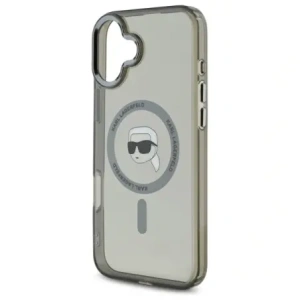 Kup Karl Lagerfeld KLHMP16MHLSKIK Apple iPhone 16 Plus hardcase IML Metal Karl Head MagSafe negru - KLD21764 - {ean13} - Sklep Home Screen