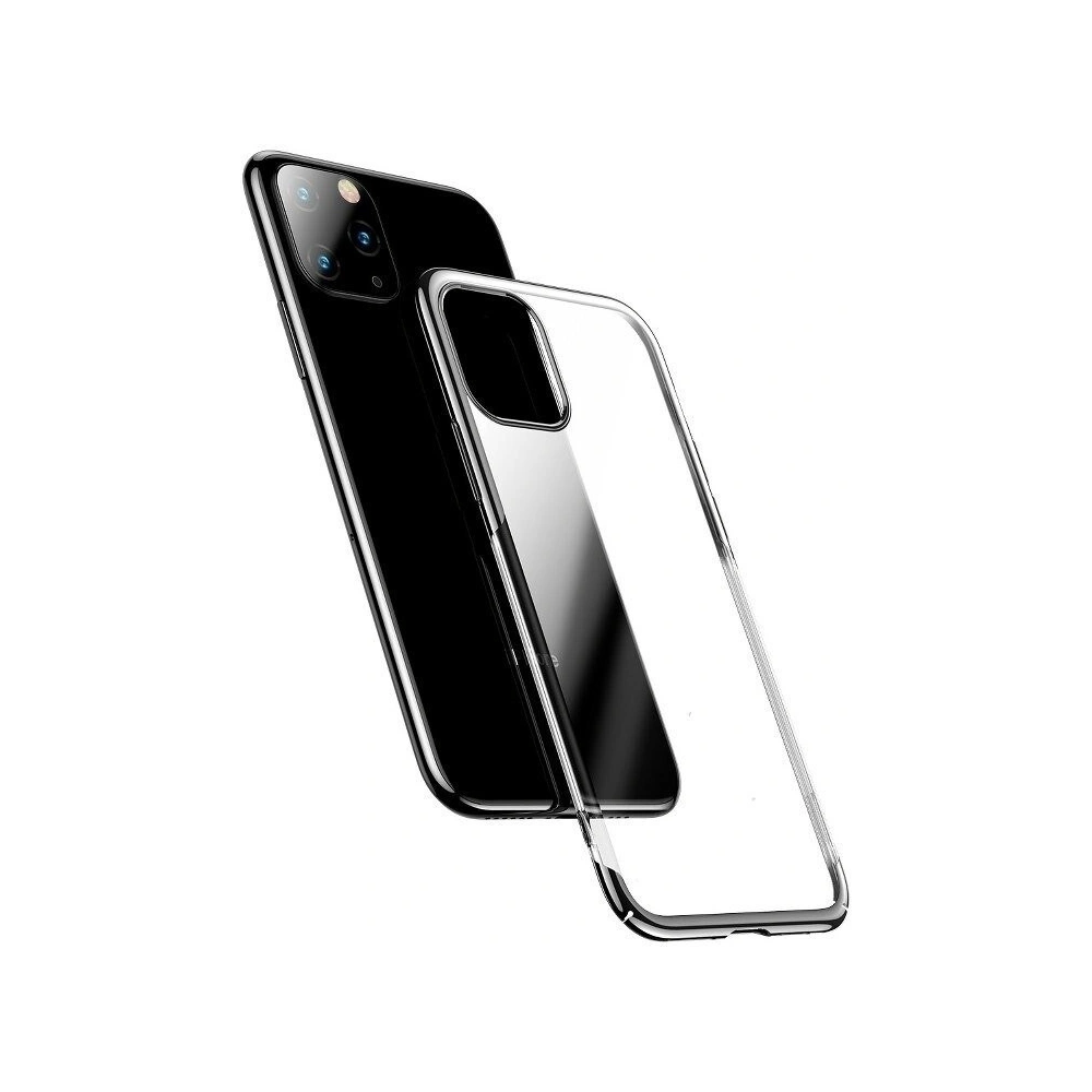 Przezroczyste etui ochronne Baseus Glitter Case do iPhone 11 Pro Max 6,5 (srebrne)