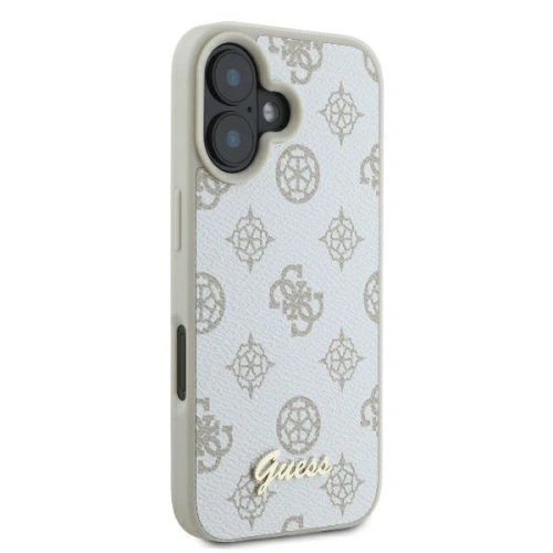 Kup Etui Guess GUHMP16SPGPYSH Apple iPhone 16 hardcase Peony Script Logo MagSafe bílý/white - GUE3662 - {ean13} - Sklep Home Screen
