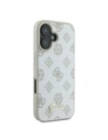 Buy Guess GUHMP16SPGPYSH Apple iPhone 16 hardcase Peony Script Logo MagSafe white - GUE3662 - {ean13} - Home Screen Store Europe
