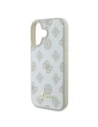 Buy Guess GUHMP16SPGPYSH Apple iPhone 16 hardcase Peony Script Logo MagSafe white - GUE3662 - {ean13} - Home Screen Store Europe