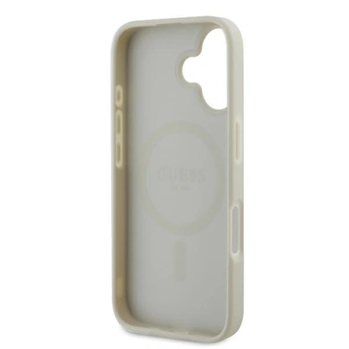 Kup Etui Guess GUHMP16SPGPYSH Apple iPhone 16 hardcase Peony Script Logo MagSafe bílý/white - GUE3662 - {ean13} - Sklep Home Screen