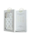 Buy Guess GUHMP16SPGPYSH Apple iPhone 16 hardcase Peony Script Logo MagSafe white - GUE3662 - {ean13} - Home Screen Store Europe