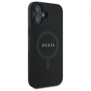 Kup Guess GUHMP16SPSAHMCK Apple iPhone 16 keménytok Saffiano Classic Logo MagSafe fekete - GUE3663 - {ean13} - Sklep Home Screen