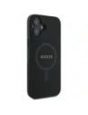 Kup Guess GUHMP16SPSAHMCK Apple iPhone 16 carcasă dură Saffiano Classic Logo MagSafe neagră - GUE3663 - {ean13} - Sklep Home Screen