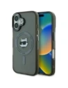 Kup Karl Lagerfeld KLHMP16SHLSCHK Apple iPhone 16 carcasă dură IML Metal Choupette Head MagSafe negru - KLD21766 - {ean13} - Sklep Home Screen