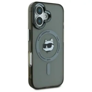 Kup Karl Lagerfeld KLHMP16SHLSCHK Apple iPhone 16 hardcase IML Metal Choupette Head MagSafe fekete - KLD21766 - {ean13} - Sklep Home Screen