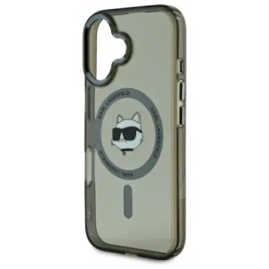 Kup Etui Karl Lagerfeld KLHMP16SHLSCHK Apple iPhone 16 hardcase IML Metal Choupette Head MagSafe černý/black - KLD21766 - {ean13} - Sklep Home Screen