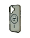 Kup Etui Karl Lagerfeld KLHMP16SHLSCHK Apple iPhone 16 hardcase IML Metal Choupette Head MagSafe černý/black - KLD21766 - {ean13} - Sklep Home Screen