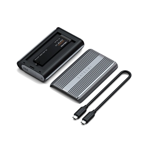 Kup Adaptér disku Satechi USB4 NVMe SSD Pro Enclosure (šedá barva) - STH156 - {ean13} - Sklep Home Screen