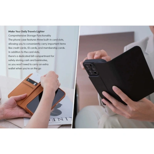 Buy Moshi Overture MagSafe Apple iPhone 16 Pro (Charcoal Black) - MOSH330 - {ean13} - Home Screen Store Europe