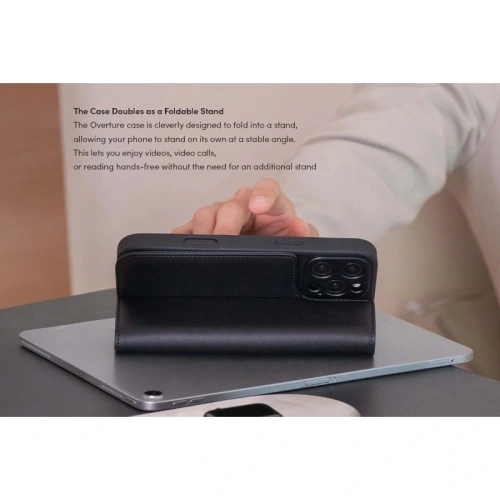 Kup Etui Moshi Overture MagSafe Apple iPhone 16 Pro (Charcoal Black) - MOSH330 - {ean13} - Sklep Home Screen