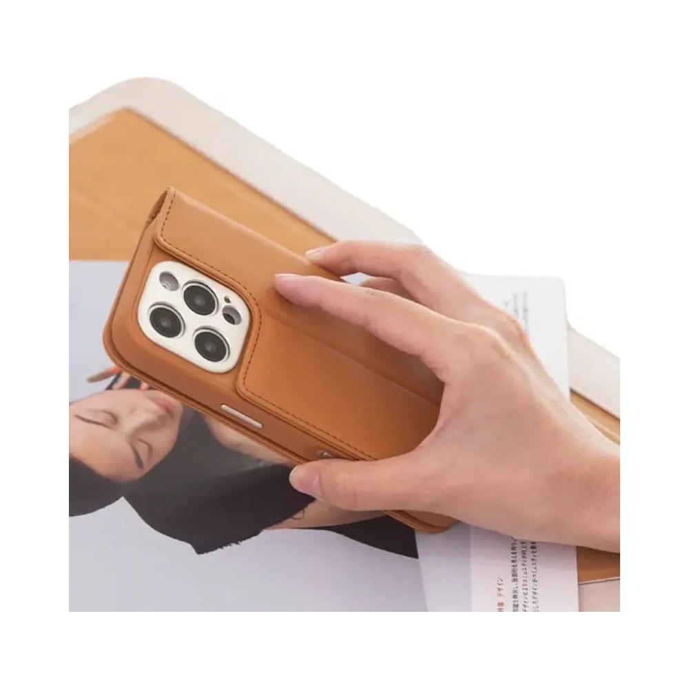 Etui Moshi Overture MagSafe Apple iPhone 16 Pro (Caramel Brown)